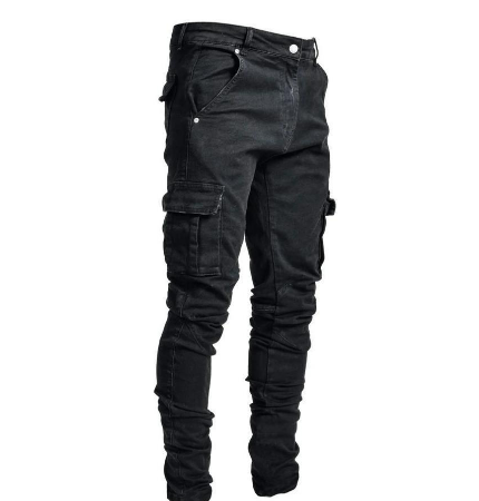Slim Fit Cargo Pants with Practical Storage Pockets