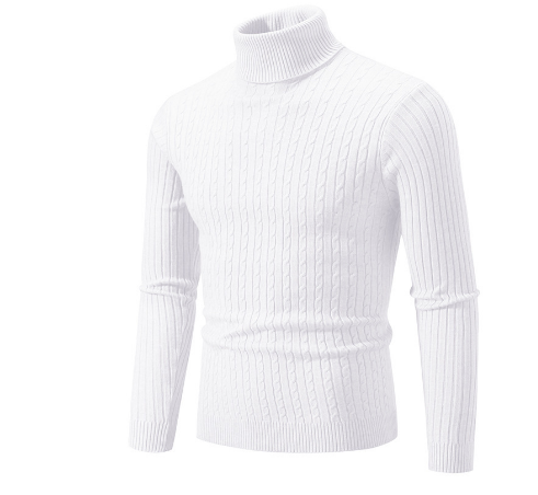 Thin Fit Merino Wool Turtleneck Sweater