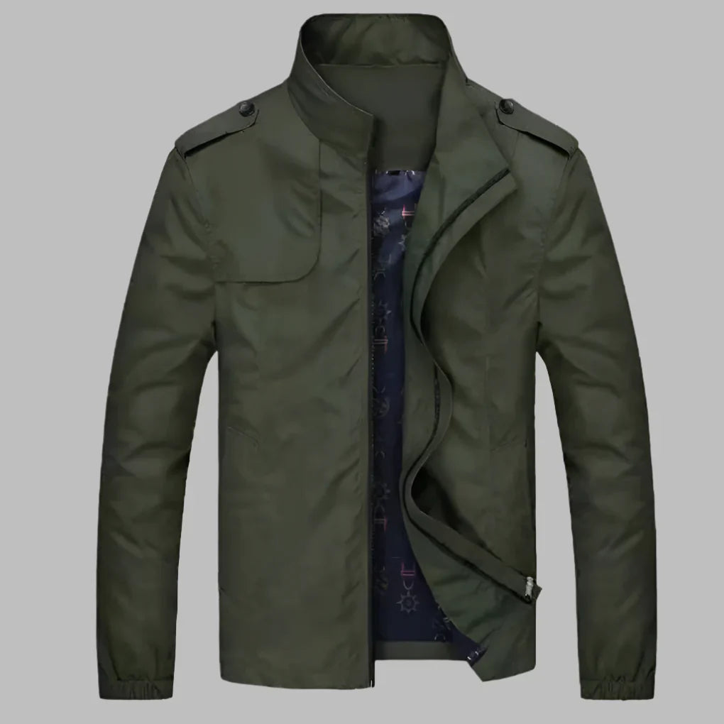 Casual Daily Zip Up Mens Jacket