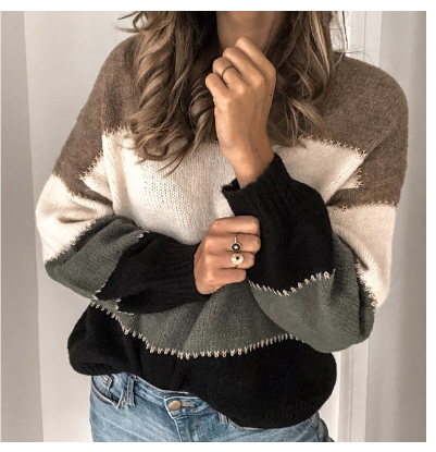 Warm Stylish Women's Winter Knit Sweater