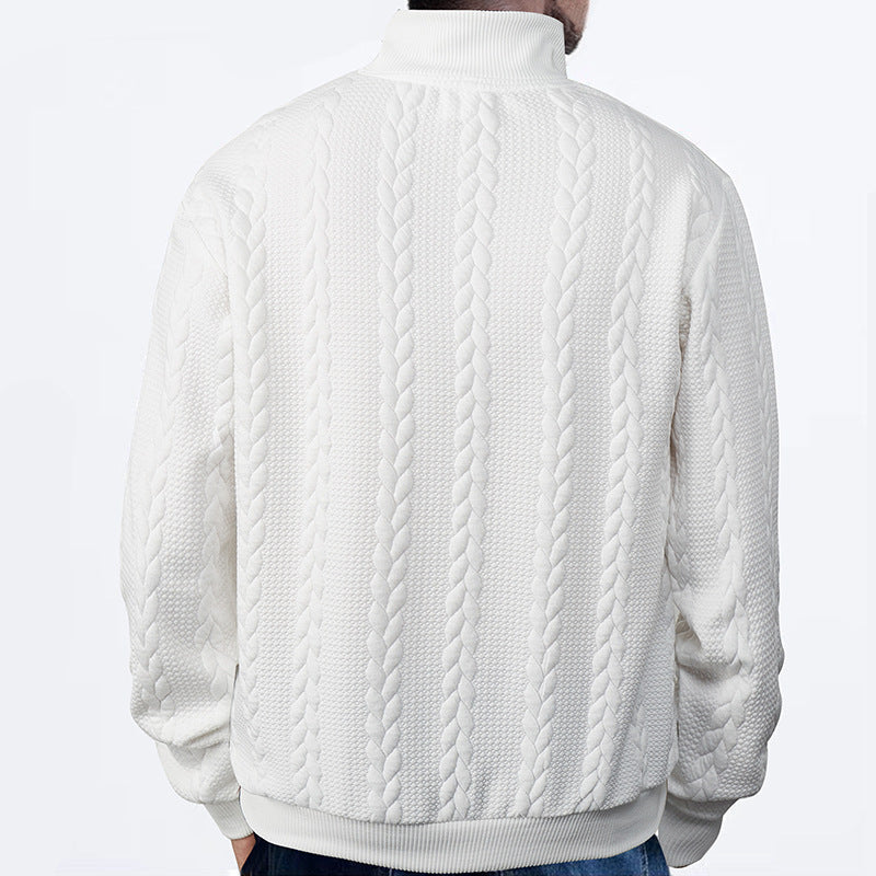 Breathable Quarter Zip Pullover Sweater