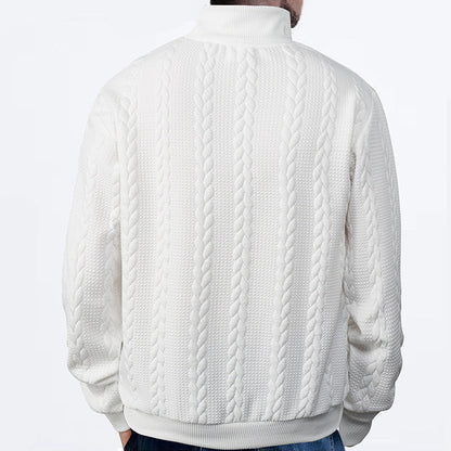 Breathable Quarter Zip Pullover Sweater