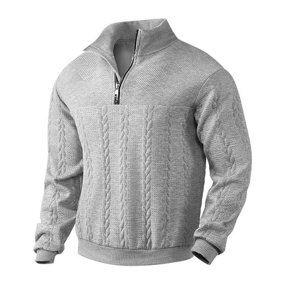 Breathable Quarter Zip Pullover Sweater