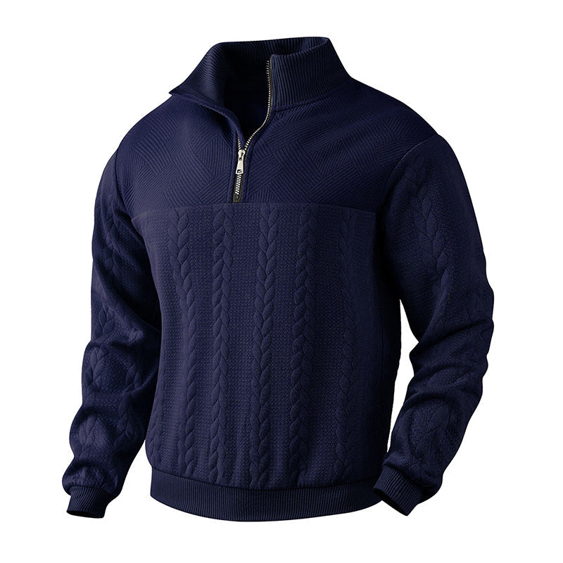 Breathable Quarter Zip Pullover Sweater