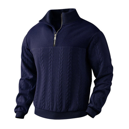 Breathable Quarter Zip Pullover Sweater