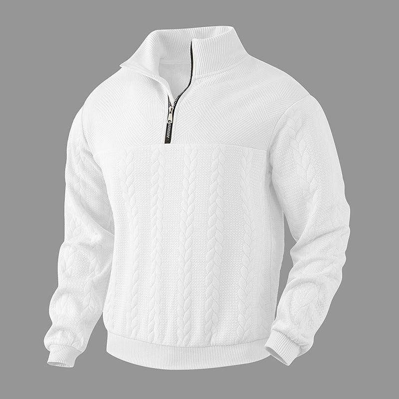 Breathable Quarter Zip Pullover Sweater