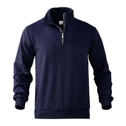 Breathable Quarter Zip Pullover Sweater