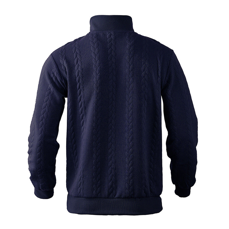 Breathable Quarter Zip Pullover Sweater