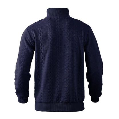 Breathable Quarter Zip Pullover Sweater