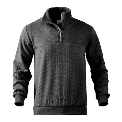 Breathable Quarter Zip Pullover Sweater