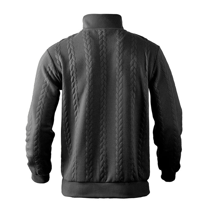 Breathable Quarter Zip Pullover Sweater