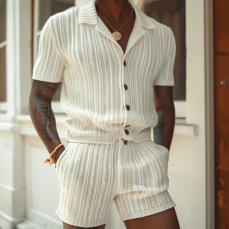 Casual Summer Shirt and Shorts Combo - OutfitLondon