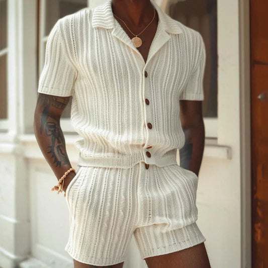 Casual Summer Shirt and Shorts Combo - OutfitLondon