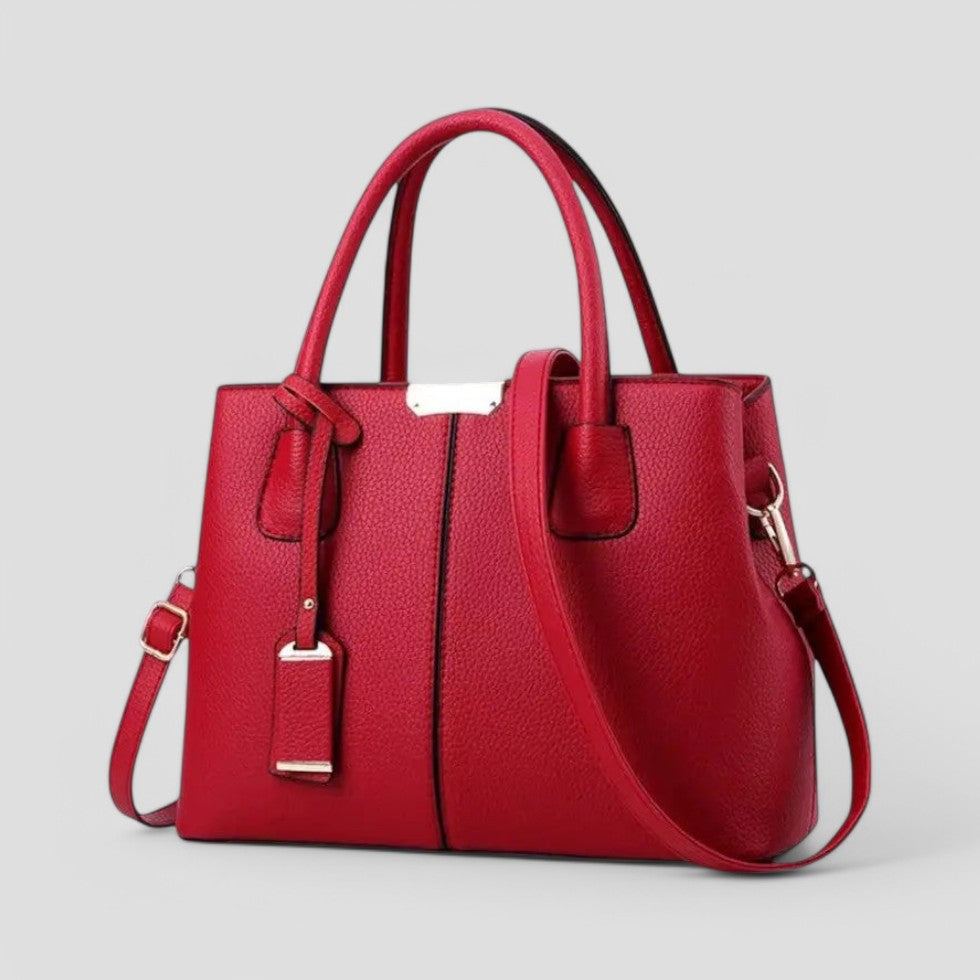 Elegant Genuine Leather Tote Bag For Ladies - OutfitLondon