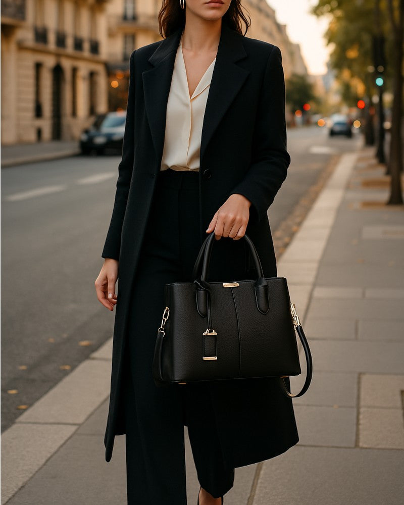 Elegant Genuine Leather Tote Bag For Ladies