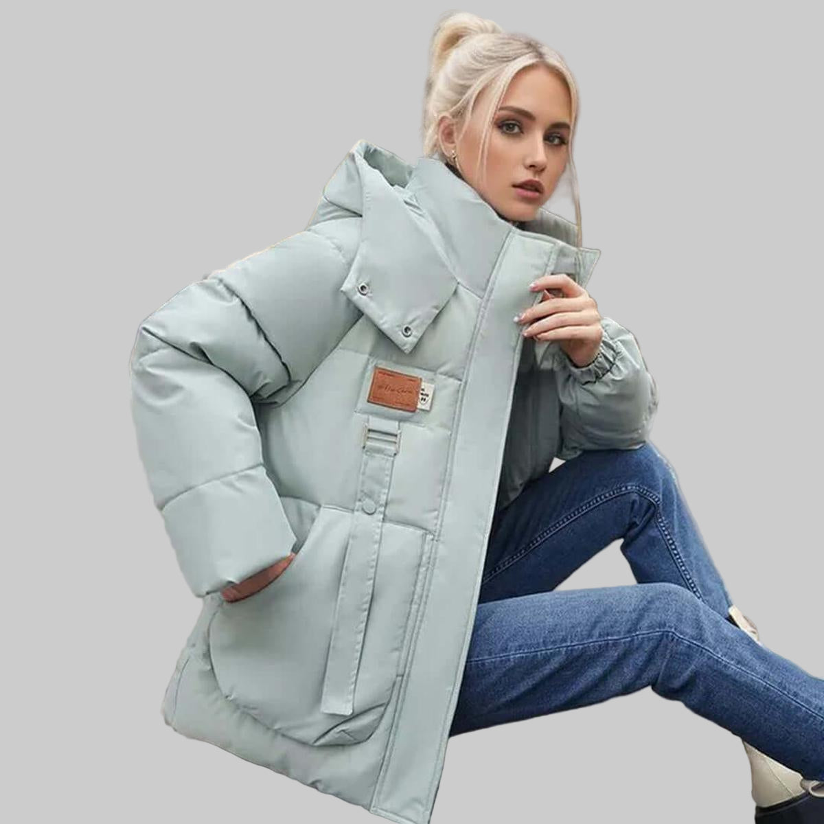 Ladies Waterproof Parka Coat