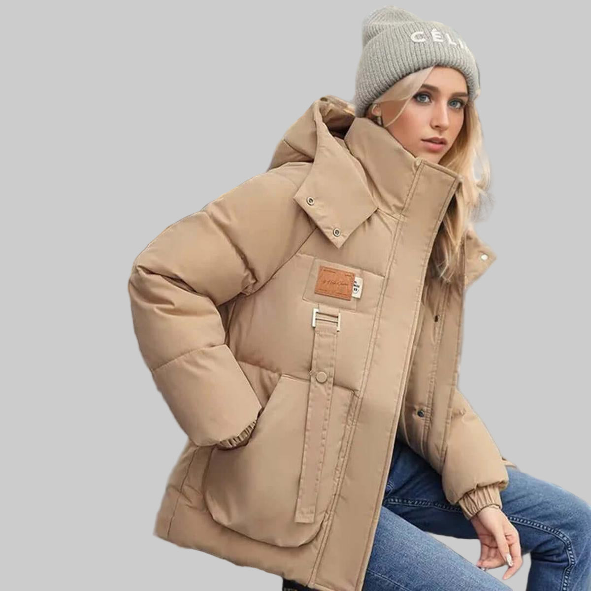 Ladies Waterproof Parka Coat