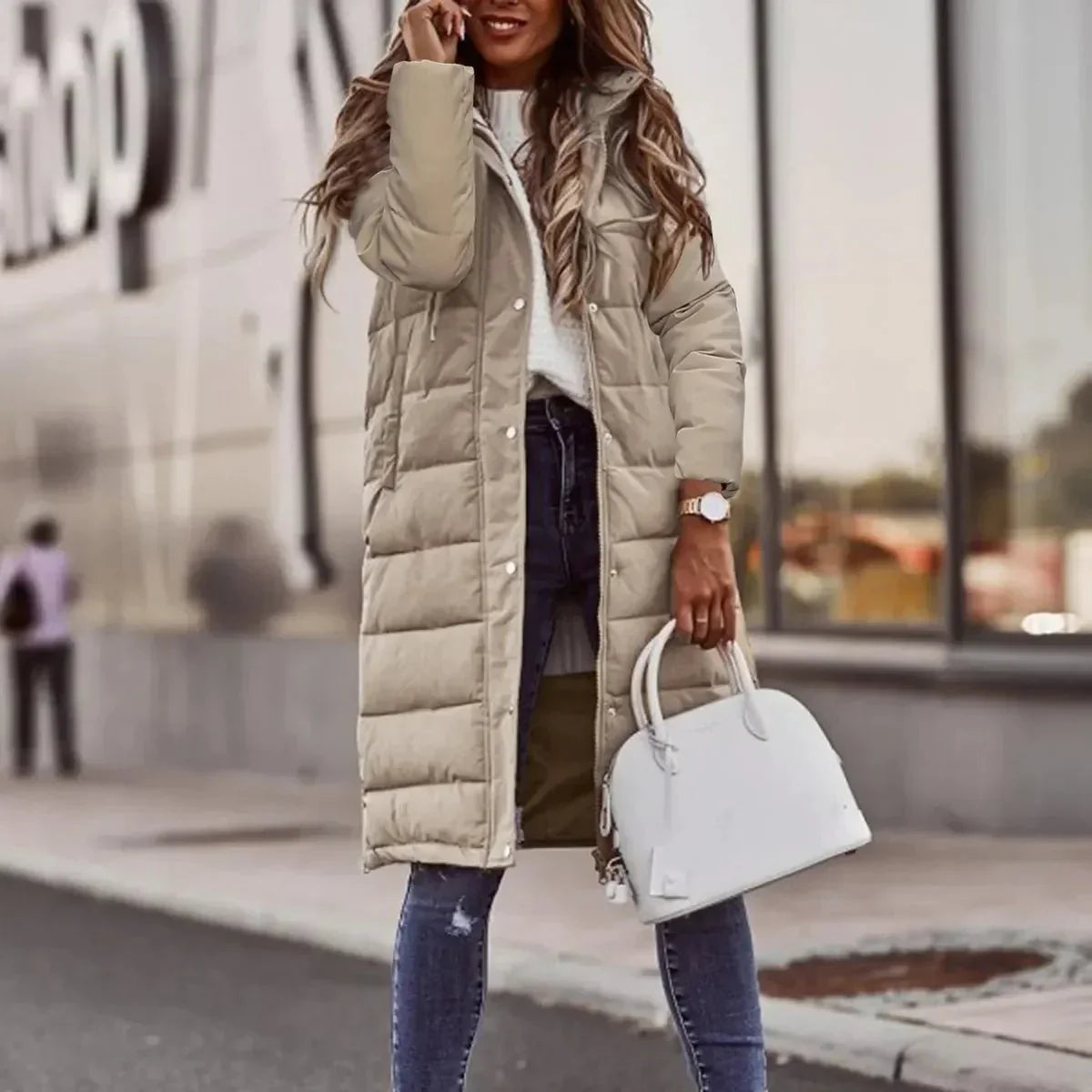 Cozy Women's Insulated Hooded Winter Jacket