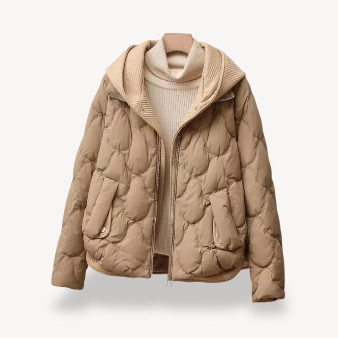 Relaxed Fit Hooded Winter Coat