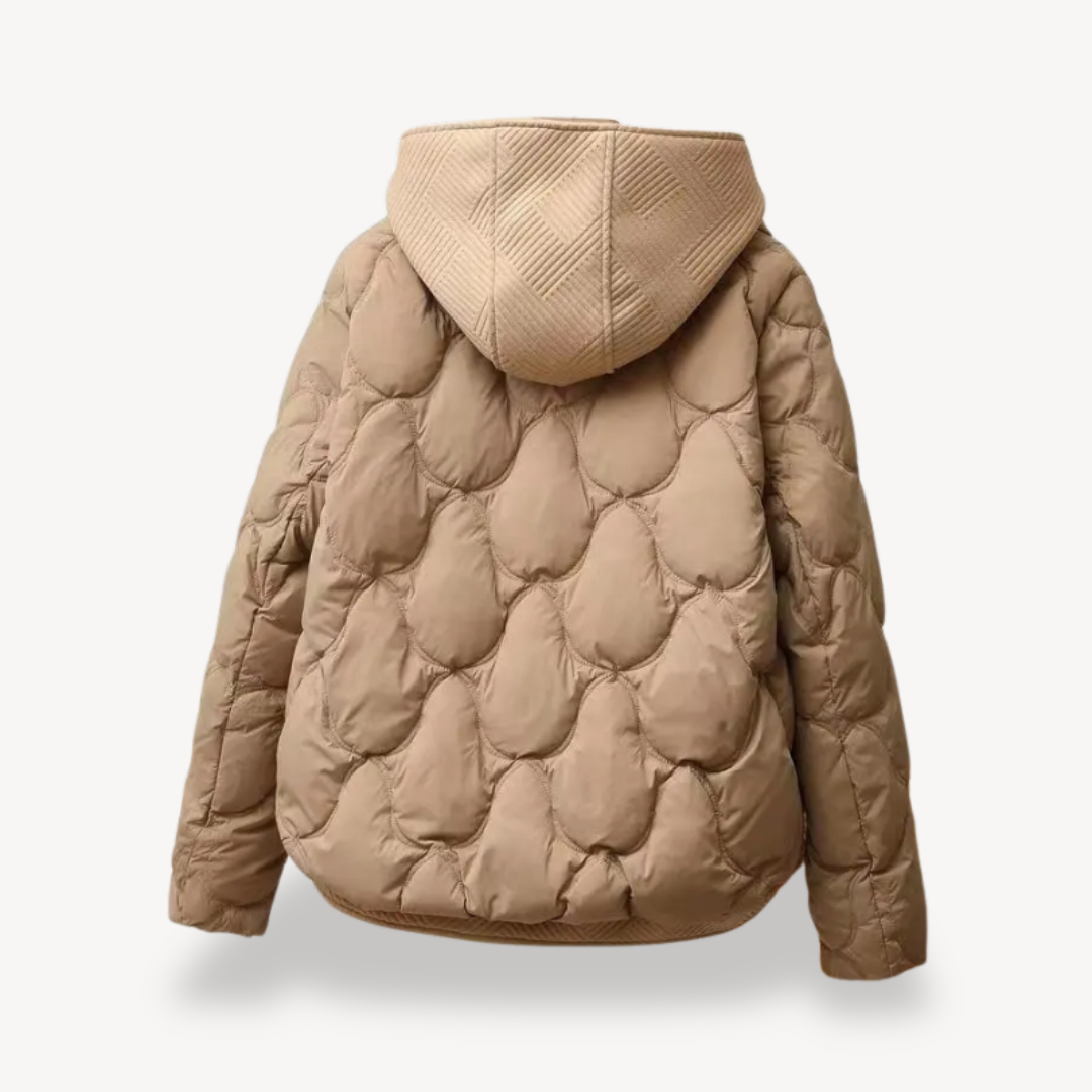Ladies Cozy Fleece Lined Parka Coat