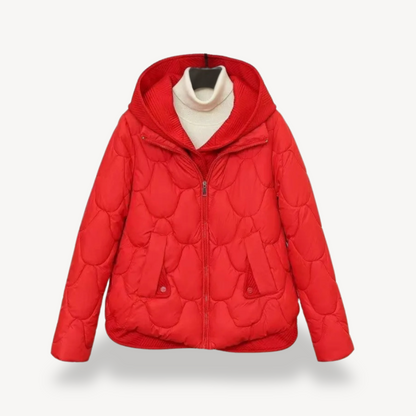 Relaxed Fit Hooded Winter Coat