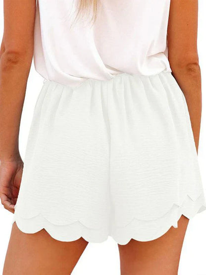Floral Tie Waist Shorts