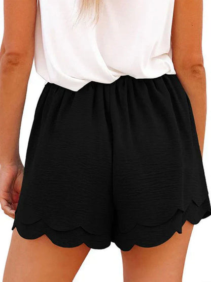Floral Tie Waist Shorts