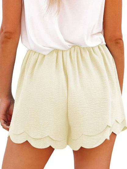 Floral Tie Waist Shorts