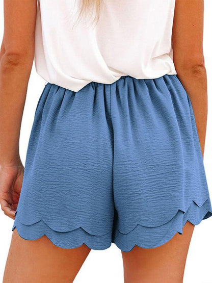 Floral Tie Waist Shorts