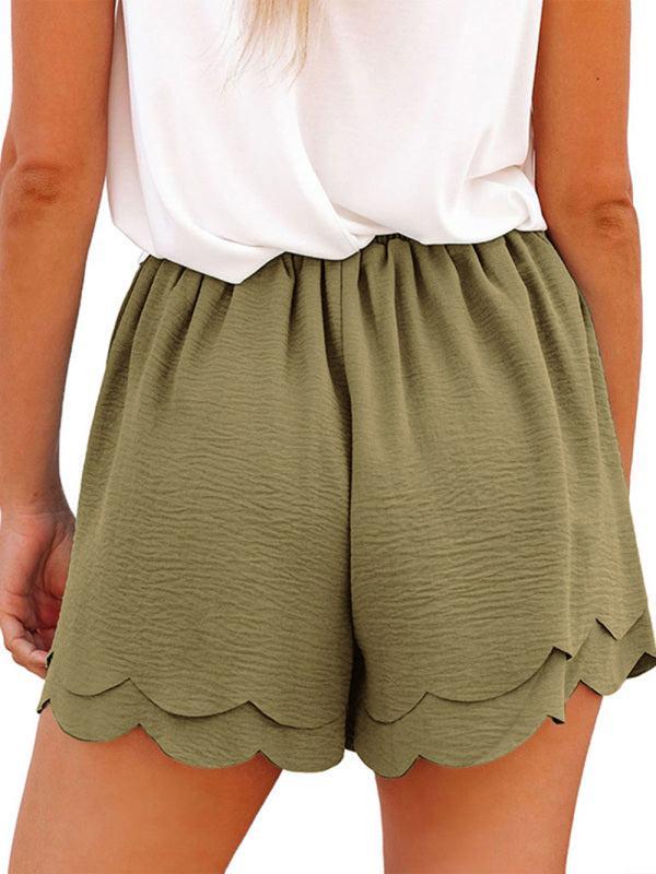 Floral Tie Waist Shorts
