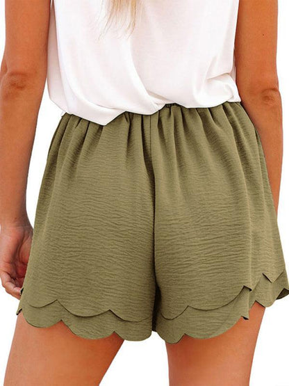 Floral Tie Waist Shorts