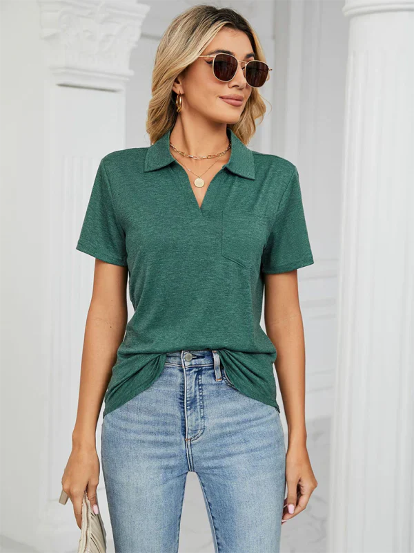 Classic Fit Short Sleeve Polo Shirt
