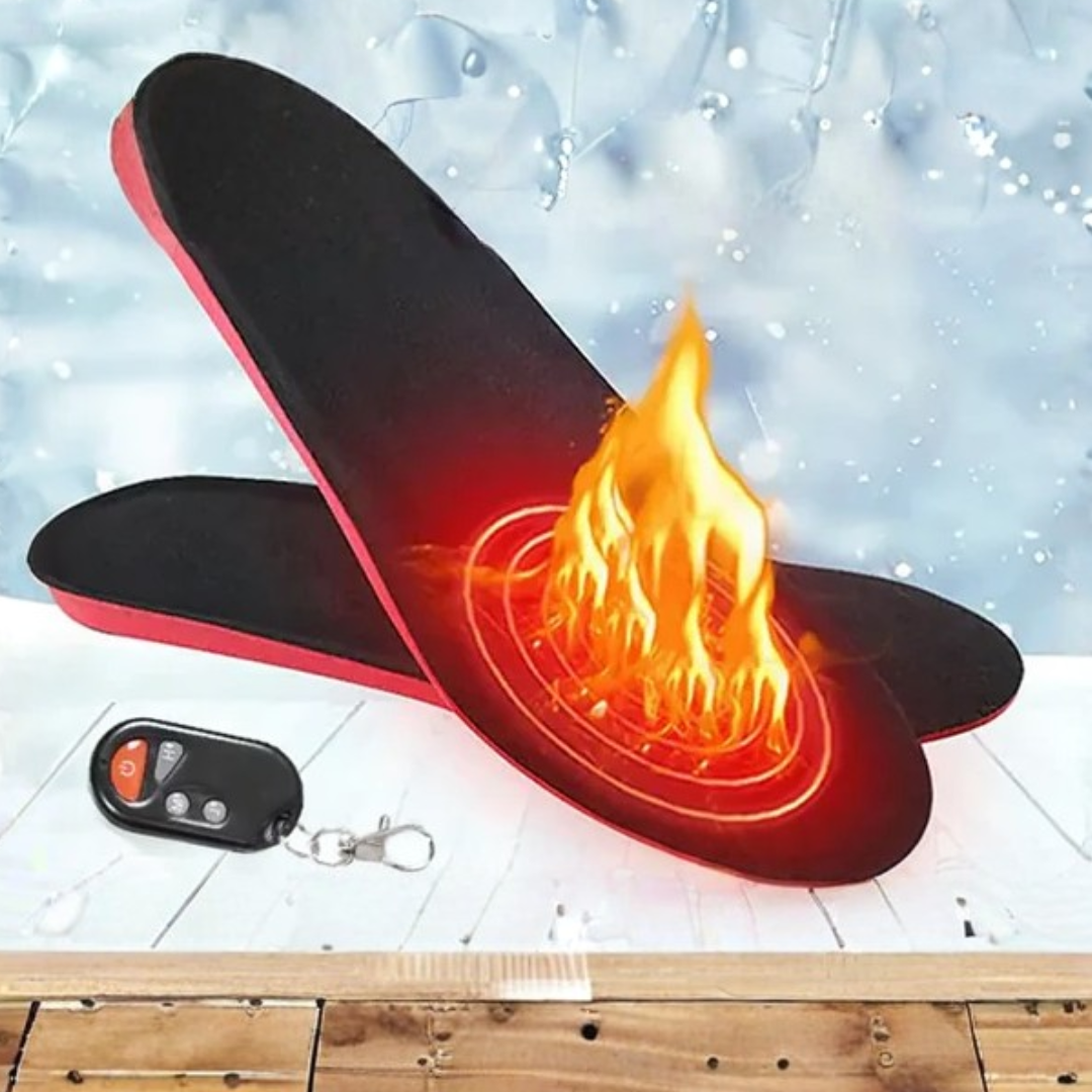 Warm Rechargeable Insoles for Cold Feet