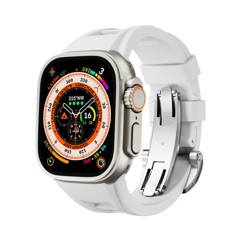 Flexible Rubber Apple Watch Fitness Band Strap