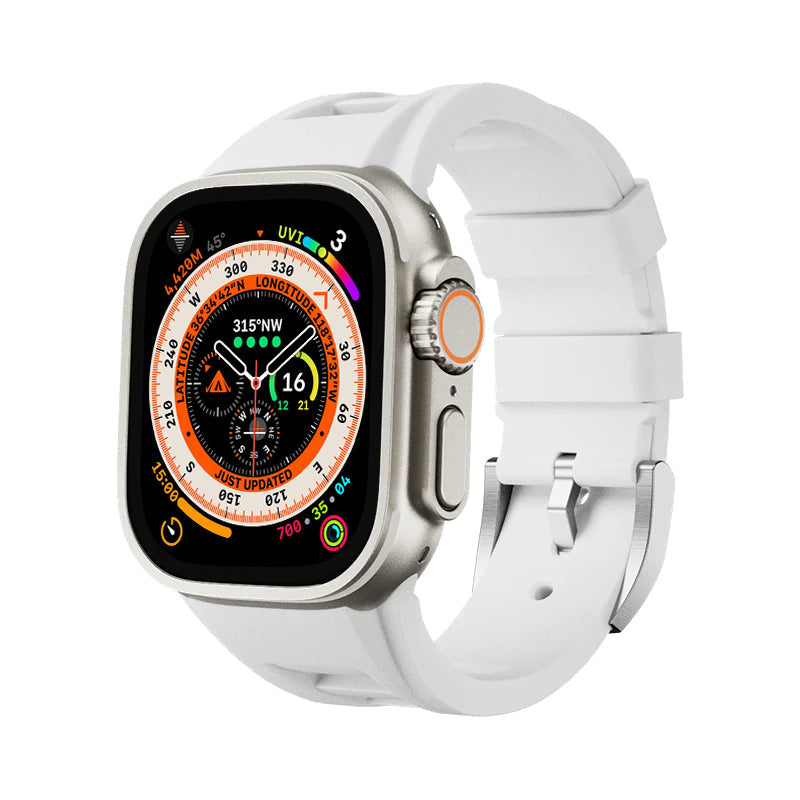 Flexible Rubber Apple Watch Fitness Band Strap