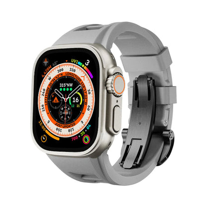 Flexible Rubber Apple Watch Fitness Band Strap