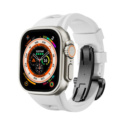 Flexible Rubber Apple Watch Fitness Band Strap