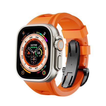 Flexible Rubber Apple Watch Fitness Band Strap