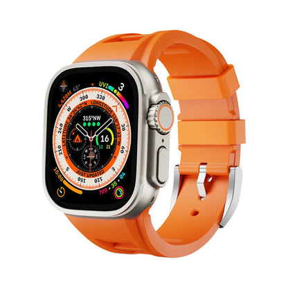 Flexible Rubber Apple Watch Fitness Band Strap