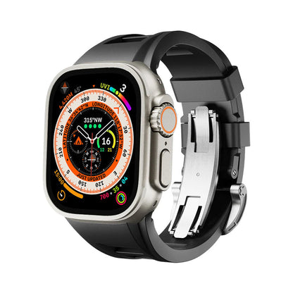 Flexible Rubber Apple Watch Fitness Band Strap