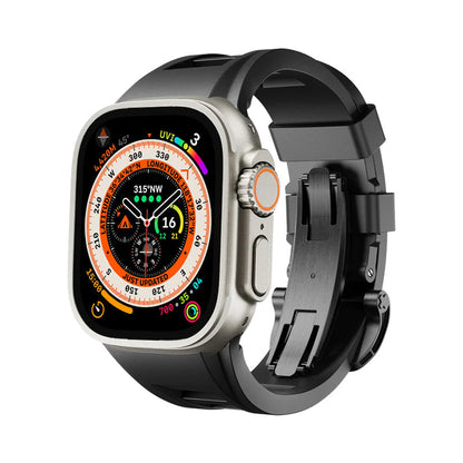Flexible Rubber Apple Watch Fitness Band Strap