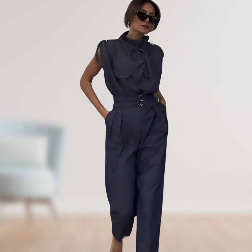 Chic Strapless One Piece Jumpsuit