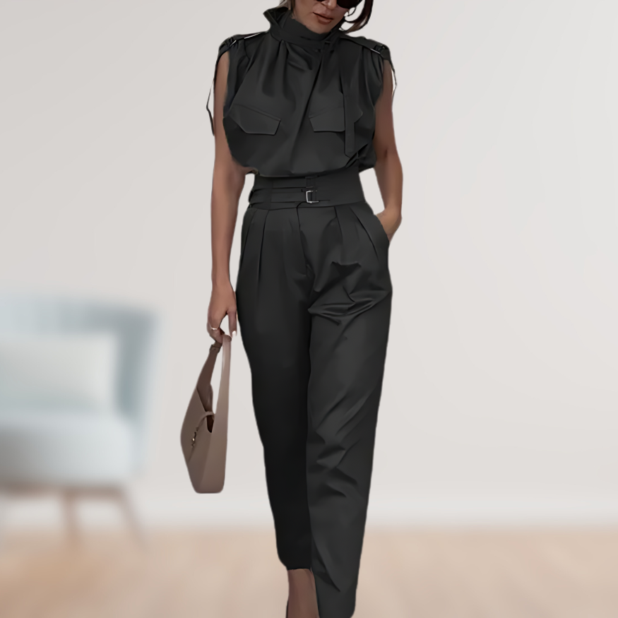 Chic Strapless One Piece Jumpsuit