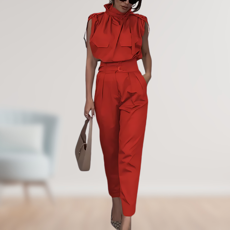Chic Strapless One Piece Jumpsuit