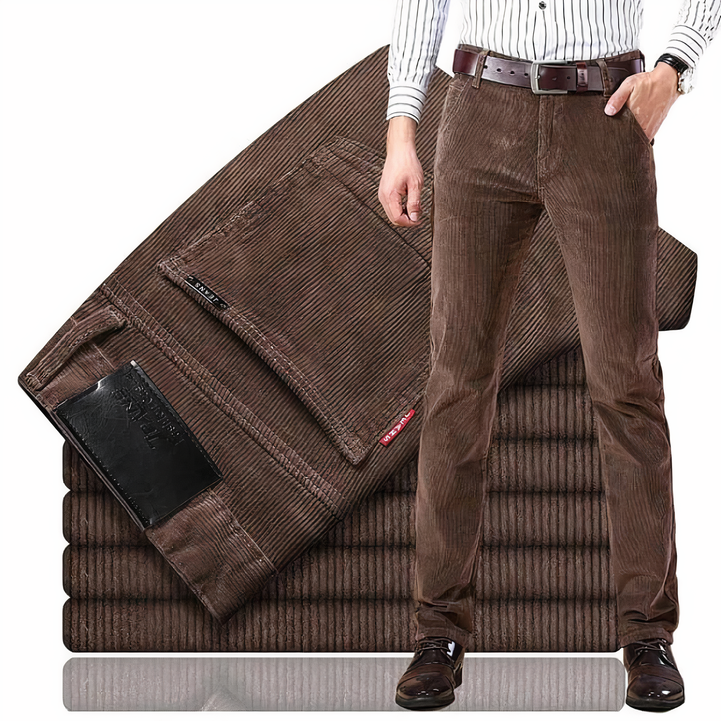 Classic Straight Fit Cord Jeans