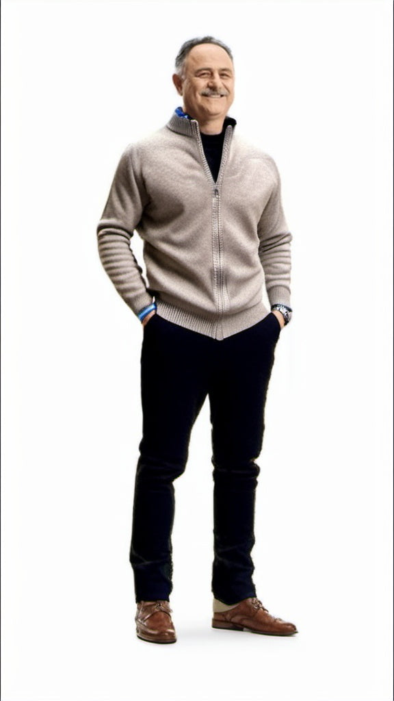 Warm Mens Wool Sweater
