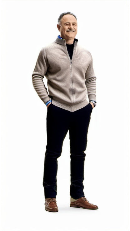 Warm Mens Wool Sweater