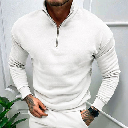 Men's Zip Up Fleece Sweater