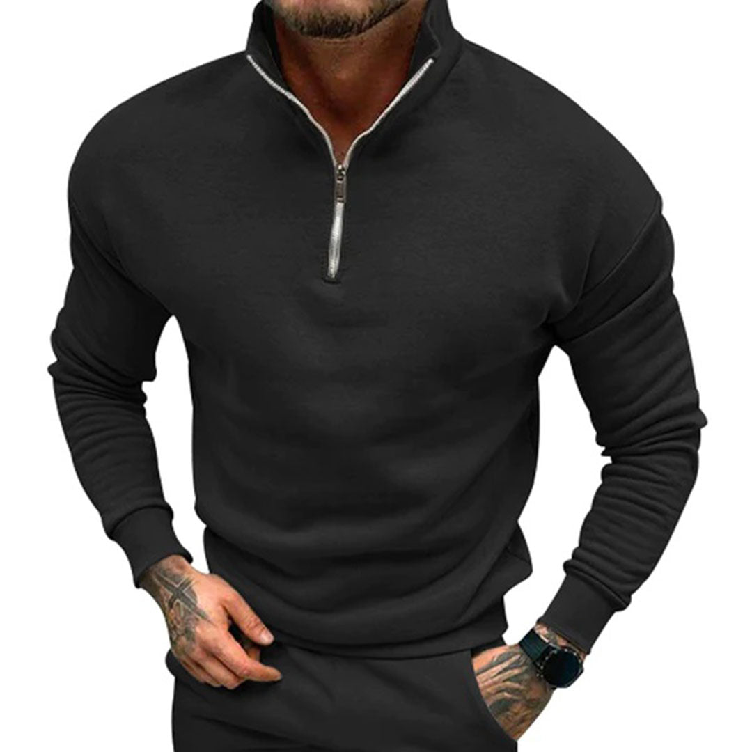 Men's Zip Up Fleece Sweater