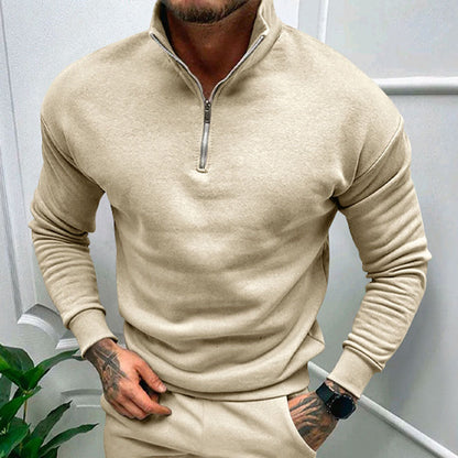 Men's Zip Up Fleece Sweater